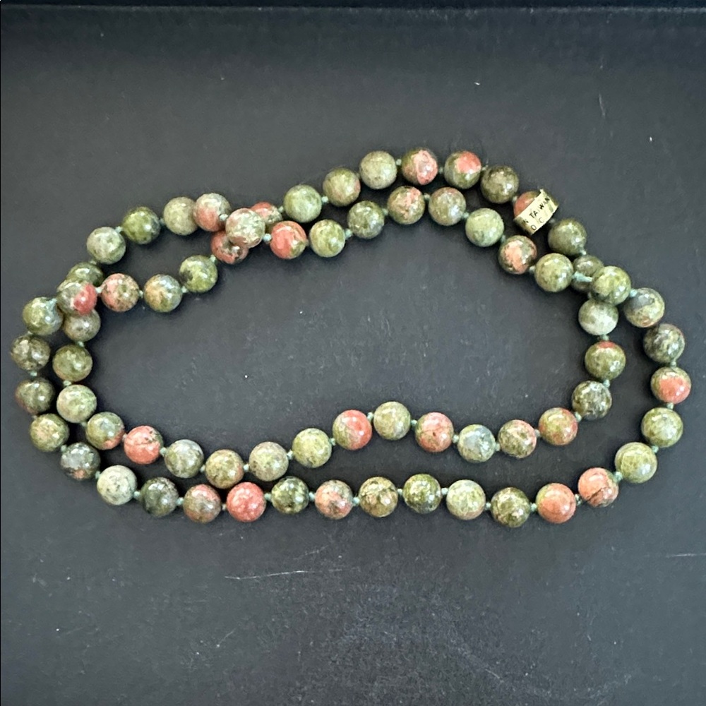 Vintage Semi Precious Stones Necklace
